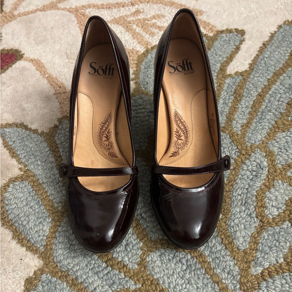Sofft Brown Heels Classic Style